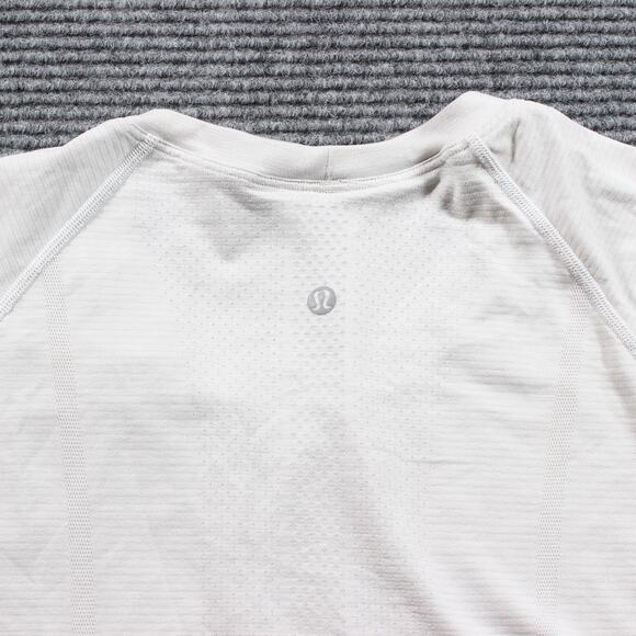 Lululemon Swiftly Tech Long Sleeve Shirt Women's 12 Cream / White / Ivory - Picture 4 of 7